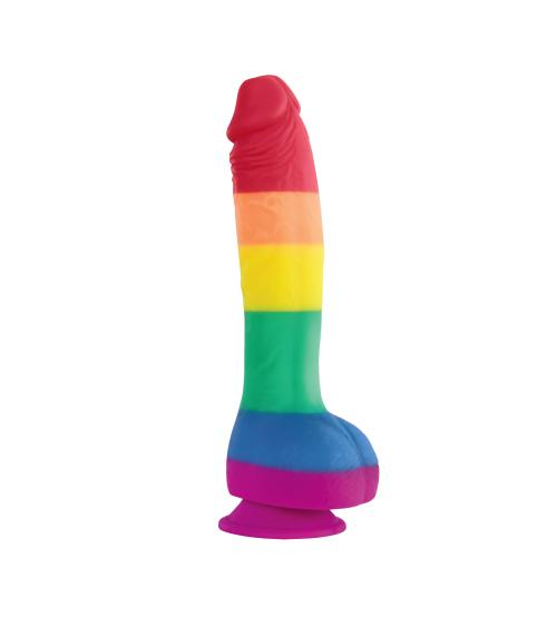 Colours Pride Edition - 8 Inch Dong - Rainbow