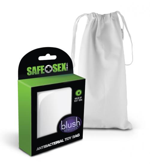Safe Sex - Antibacterial Toy Bag - Medium - 24 Piece Counter Display