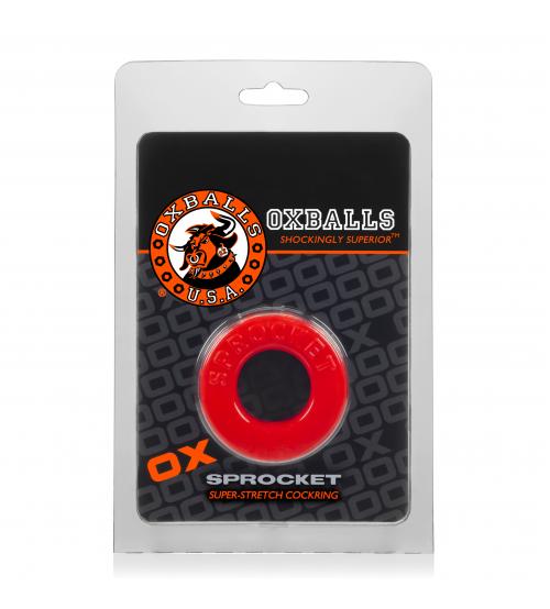 Sprocket Cockring Atomic Jock - Red