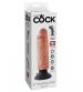 King Cock 6-Inch Vibrating Cock - Light