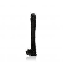 16" Exxxtreme Dong W/suction - Black
