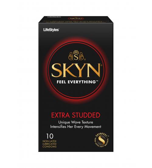Lifestyles Skyn Extra Studded -  10 Pack