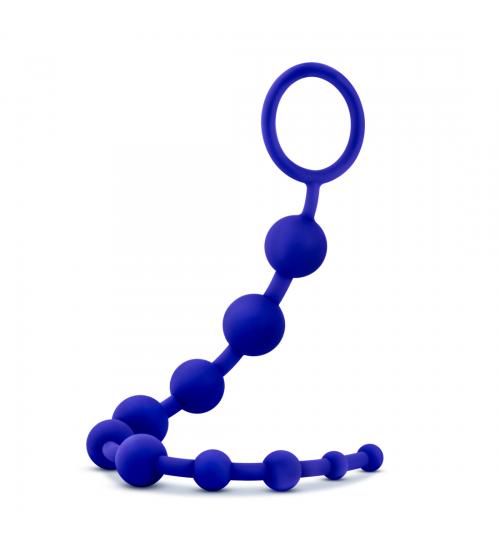 Luxe Silicone 10 Beads - Indigo