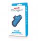 Charged Fingo Rechargeable Finger Vibe - Blue