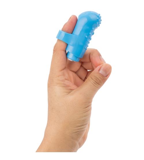 Charged Fingo Rechargeable Finger Vibe - Blue