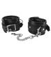 Locking Padded Wrist Cuffs W/chain