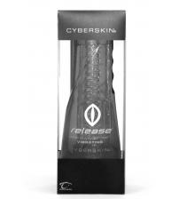 Cyberskin Release Pussy Stroker -Vibrating - Clear