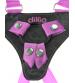 Dillio Pink - 7" Strap-on Suspender Harness Set