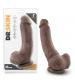 Dr. Skin - Mr. Mayor 9" Dildo With Suction Cup -  Chocolate