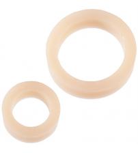 Platinum Premium Silicone - the C-Rings - White