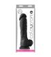 Coloursoft 8" Soft Dildo - Black