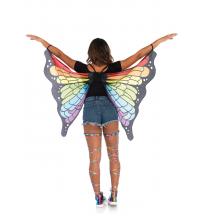 Rainbow Butterfly Wings - One Size