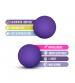 Luxe Double O Advanced Kegel Balls - Purple