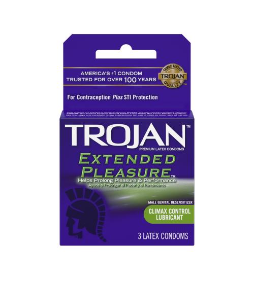 Trojan Extended Pleasure - 3 Pack