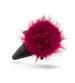 Pom Plugs Fur Pom Pom - Burgundy