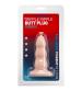 Medium Triple Ripple Butt Plug - White