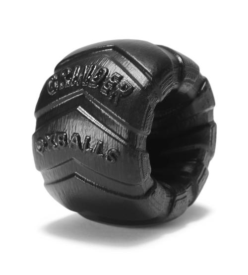 Grinder 1 Small Short Tire Tread Silicone Ballstretcher - Black