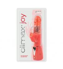 Climax Joy 3x Multi-Purpose Rabbit Vibe - Red
