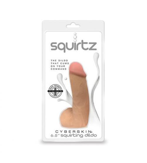 Squirtz Cyberskin 6.5" Squirting Dildo