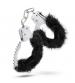 Temptasia - Plush Fur Cuffs - Black