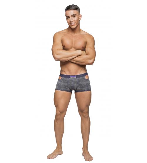 Heather Haze - Cutout Short -  Small - Grey
