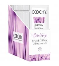 Coochy Shave Cream - Floral Haze - 15 ml Foils 24 Count Display