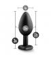 Temptasia - Bling Plug - Small - Black