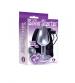 The 9's the Silver Starter Heart Bejeweled Stainless Steel Plug - Violet