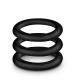 Performance - Vs2 Pure Premium Silicone Cockrings - Small - Black