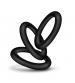 Performance - Vs2 Pure Premium Silicone Cockrings - Small - Black