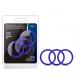Performance - Vs1 Pure Premium Silicone Cockrings  - Medium - Indigo