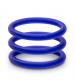 Performance - Vs1 Pure Premium Silicone Cockrings  - Medium - Indigo