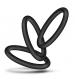 Performance - Vs3 Pure Premium Silicone  Cockrings - Large - Black