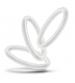 Performance - Vs3 Pure Premium Silicone  Cockrings - Large - White
