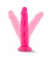 Neo - 7.5 Inch Dual Density Cock - Neon Pink