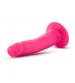 Neo - 5.5 Inch Dual Density Cock - Neon Pink