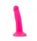 Neo - 5.5 Inch Dual Density Cock - Neon Pink