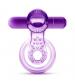 Play With Me - Lick It - Vibrating Double Strap Cockring - Purple