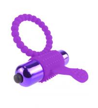 Fantasy C-Ringz Vibrating Silicone Super Ring  Purple