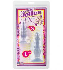 Crystal Jellies Anal Delight Trainer Kit - Clear