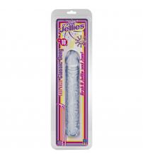 Crystal Jellies Classic Dong 10 Inch - Clear