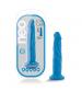 Neo - 7 .5 Inch Dual Density Cock - Neon Blue