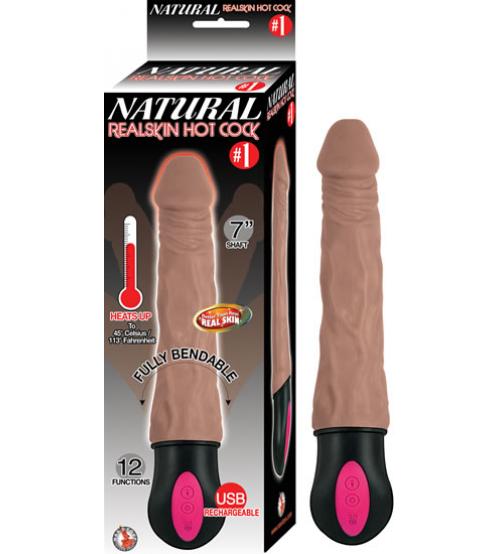 Natural Realskin Hot Cock #1 - Brown