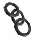 Fantasy C-Ringz Silicone Designer Stamina Set  Black