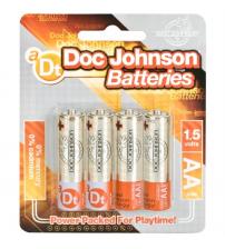 Doc Johnson Batteries - AA - 4 Pack