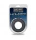 Hombre Snug-Fit Silicone Thick C-Rings - 3 Pack - Charcoal