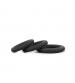Hombre Snug-Fit Silicone Thick C-Rings - 3 Pack - Charcoal