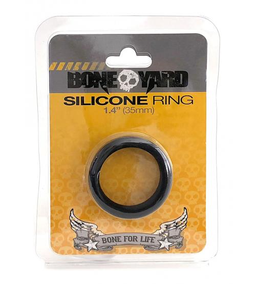 Boneyard Silicone Ring 35mm - Black