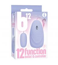 B12 12 Function Bullet & Controller - Baby Blue
