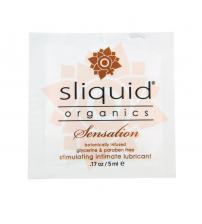 Sliquid Organics Sensation - 200 Count Case - .17 Oz./ 5ml Foils